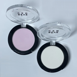 减龄显嫩 | 韩国revecen单色眼影高光提亮面中腮紫303去黄气001白
