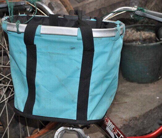 Panier pour vélo en toile - Ref 2266548 Image 4