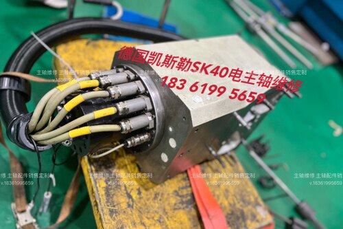 德国WILLEMIN机床 Kessler凯斯勒SK40电主轴维修线圈更换品牌不限