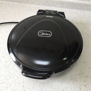 JHN30F电饼铛家用双面加热煎牛排烙饼档不粘煎烤机 美 Midea