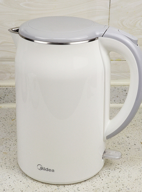 Midea/美的 MK-SH17M301 （SH17M301a）家用双层防烫1.7L电热水壶