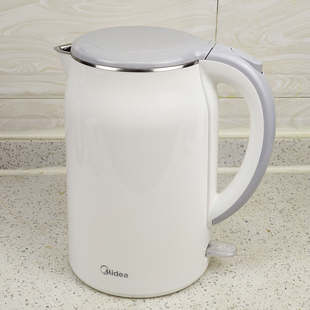 SH17M301a Midea SH17M301 美 家用双层防烫1.7L电热水壶