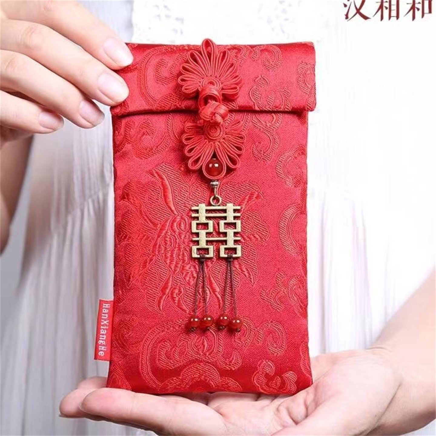 万元红包结婚专用创意改口布艺个性利是封汉相和红包2026新款高档
