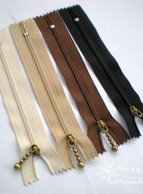 3号尼龙拉链 水滴拉链头 3#手工箱包拉链 闭尾 12cm15cm20cm25cm