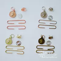5 см Аватар -Звезда месяц ежемесячный рис рис рис Guankou Gold Slide C -Capera Multi -Buck