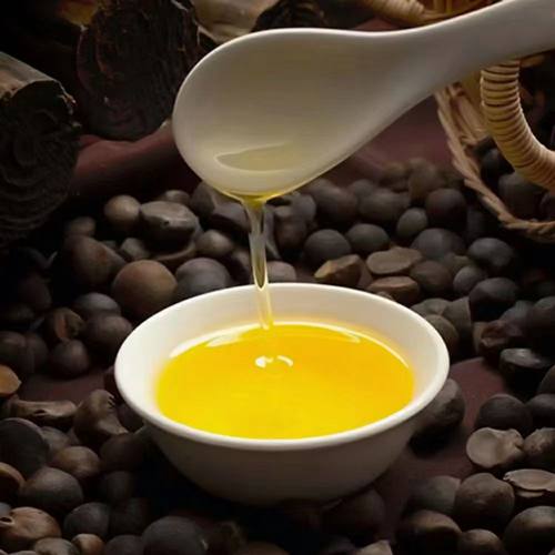 广宁茶籽油土种农家传统古法压榨山茶油老树白花小籽头道茶籽油