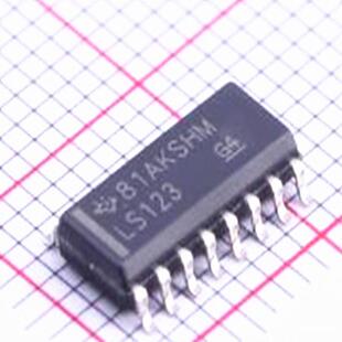 SN74LS123DR LS123 SOIC-16 单稳态多谐振荡器芯片 全新原装