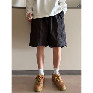 运动休闲百搭宽松透气五分裤 夏季 男生潮牌潮流情侣款 短裤 2026新款