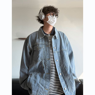 牛仔夹克衫 春季 情侣春秋款 休闲牛仔外套男生潮流学生时尚 2026新款