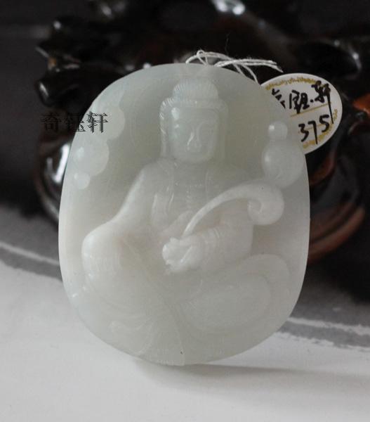 天然挂件吊坠观音独山玉