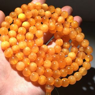 天然山龟壳108佛珠手串黄金甲壳男女文玩多圈手链龟甲念珠项链