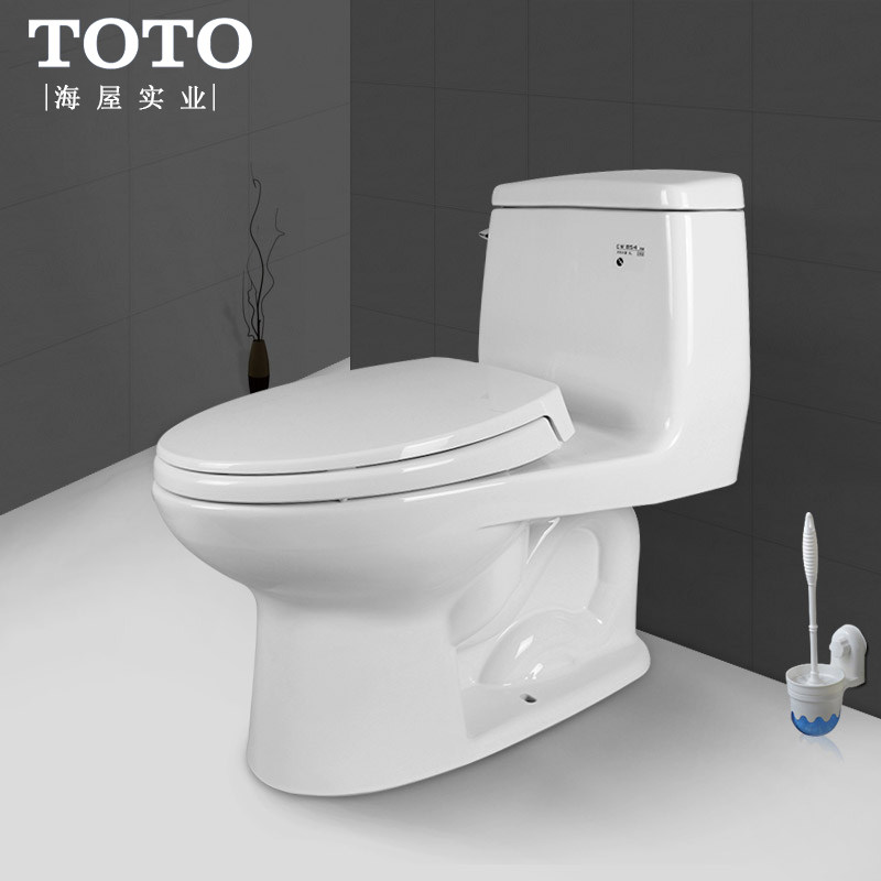 toto卫浴连体节水坐便器