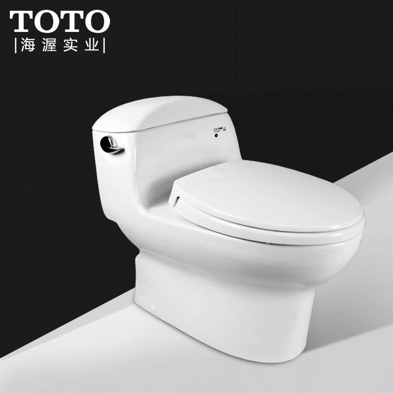 toto卫浴连体超漩式落地坐便器