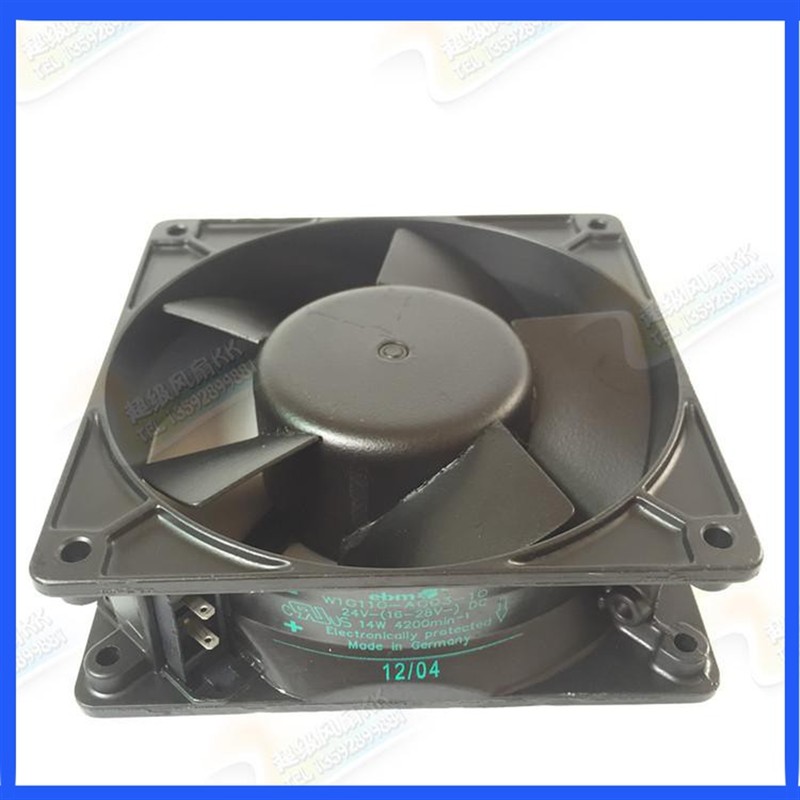 新款ebmPAPST W1G110-AG03-10 12038 24V 14W 12CM全金属散热现货