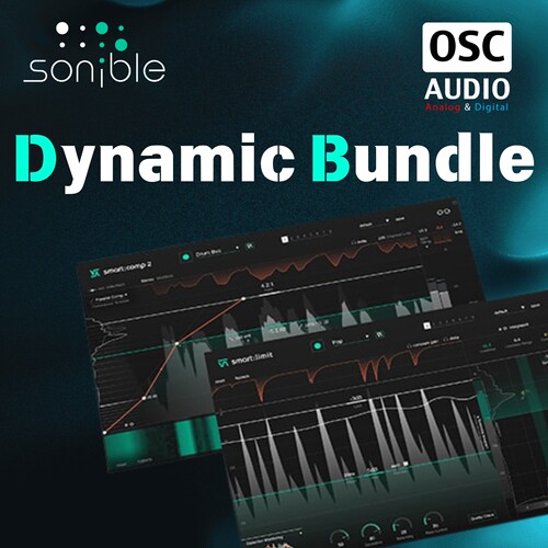 正版 Sonible Dynamics Bundle 动态插件套装 智能压缩限制2合1