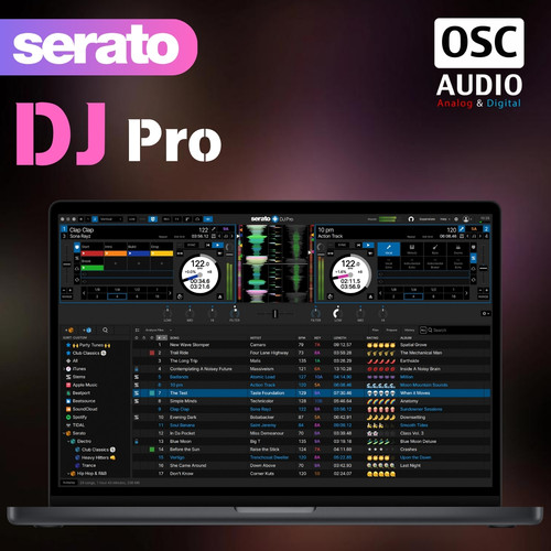 正版Serato DJ Pro 专业DJ软件 行业标准 高音质硬件支持