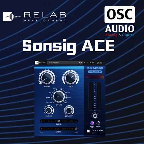 正版Relab Sonsig ACE维度扩展器 重塑混音宽度与深度效果器插件