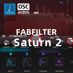 正版 FabFilter肥波 Saturn 2 多段饱和失真效果器 混音母带