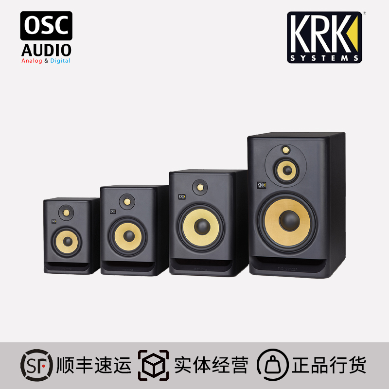 KRK Rokit5 Rokit7 Rokit8 G4有源监听音箱 DJ电音-封面