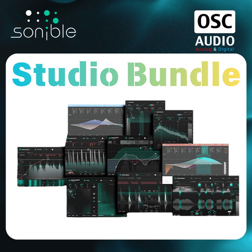 正版Sonible Studio Bundle 正版录音棚套装10合1 智能EQ压缩混响