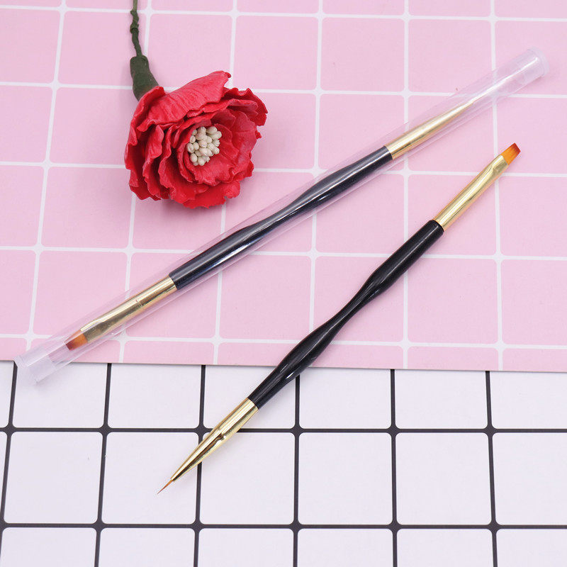 超轻粘土人偶画眼工具diy手工材料单支勾线笔双用画眼腮红勾线笔