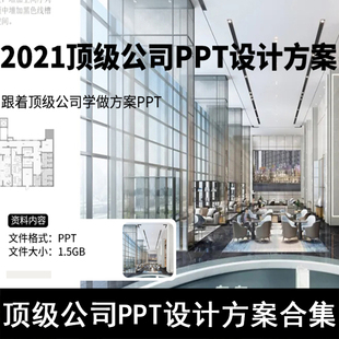 Q168-HWCD公司PPT设计方案合集 设计方案汇报PPT