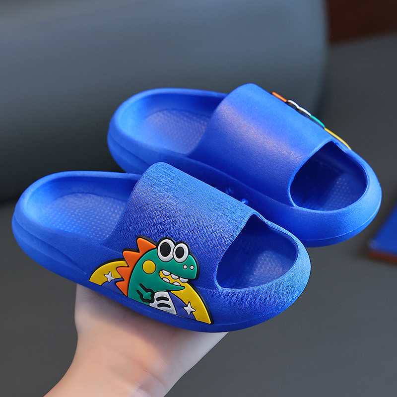 儿童拖鞋男童女夏季2024新款防滑浴室内居家用宝宝小孩子凉拖鞋托