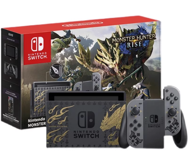 GG电玩 任天堂Switch  主机 怪物猎人限定版 续航版 原装 全新