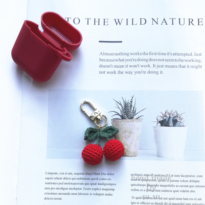 susu手作 櫻桃草莓 包包 車用鑰匙扣挂件 女 airpods保護套挂飾在類目 汽車/用品/配件/改裝, 汽車用品/內飾品, 駕車個人用品, 車用鑰匙扣中 - 來自Buy2taobao.com提供專業的淘寶代購服務