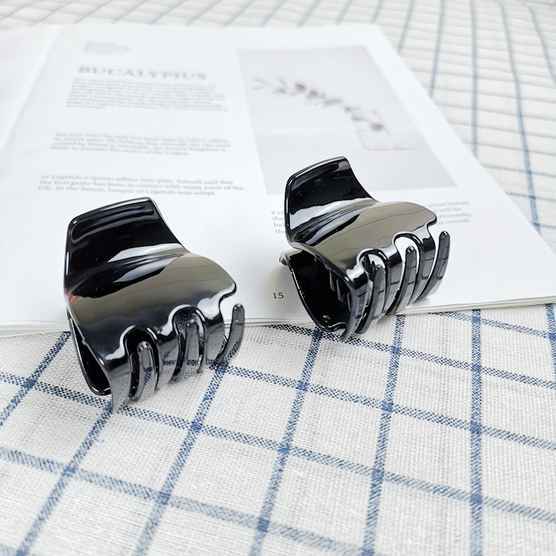 4.2CM中号黑色方头抓夹