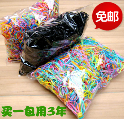 儿童加厚强拉不断扎头发橡皮筋