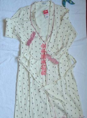 百利安专柜正品睡袍棉家居服清仓