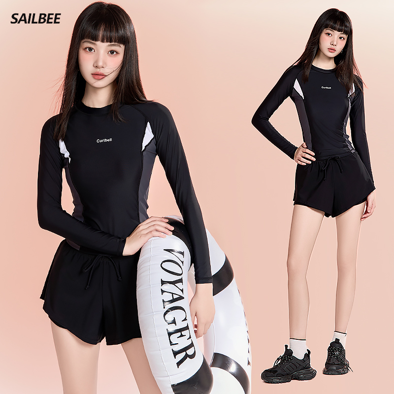 韩国新款泳衣冲浪服潜水服水母衣