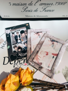 【纸片人】韩漫周边韩国正品unsleep水敏卡 四宫格全新未拆