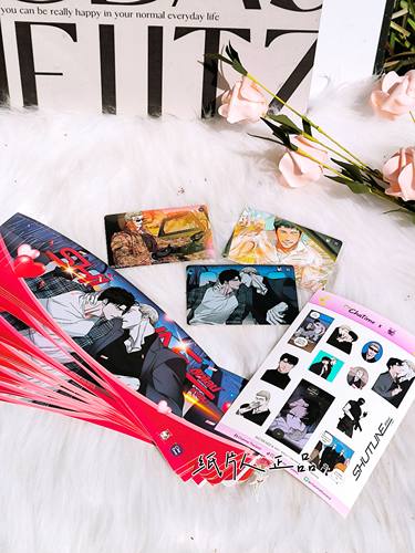 【正品】韩漫周边泰国正品修车危情杯套贴纸小卡