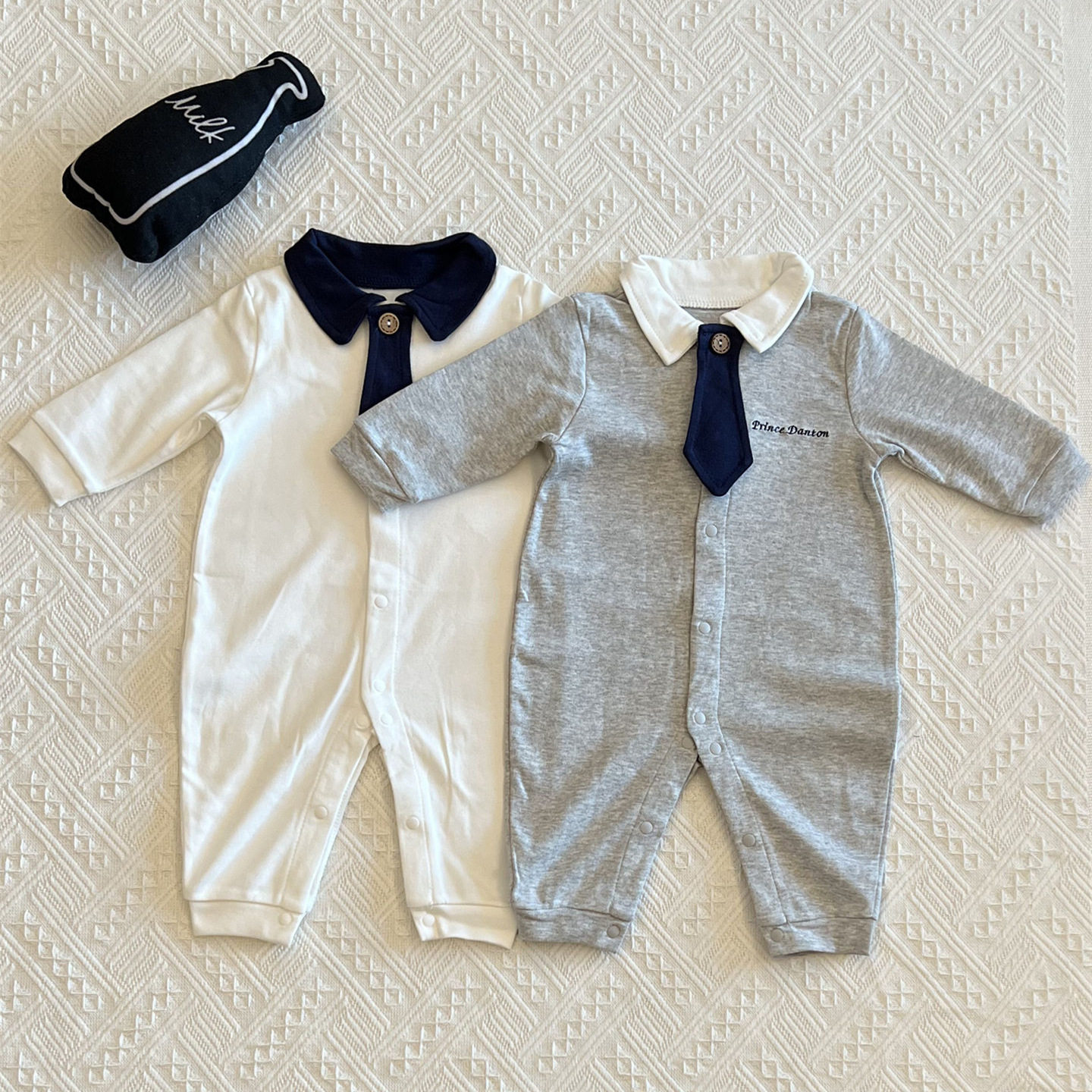 26春装新生婴儿连体衣服纯棉睡衣满月宝宝外出超萌爬服哈衣春秋季