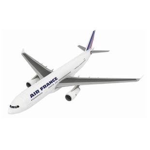 空客A330-203 法国航空447航班 民航客机 1:150 1:100 纸模型