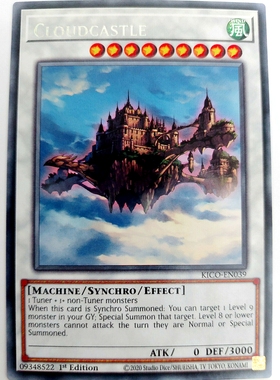 游戏王 美英一刷 KICO-EN039 R 浮夜城   X5A