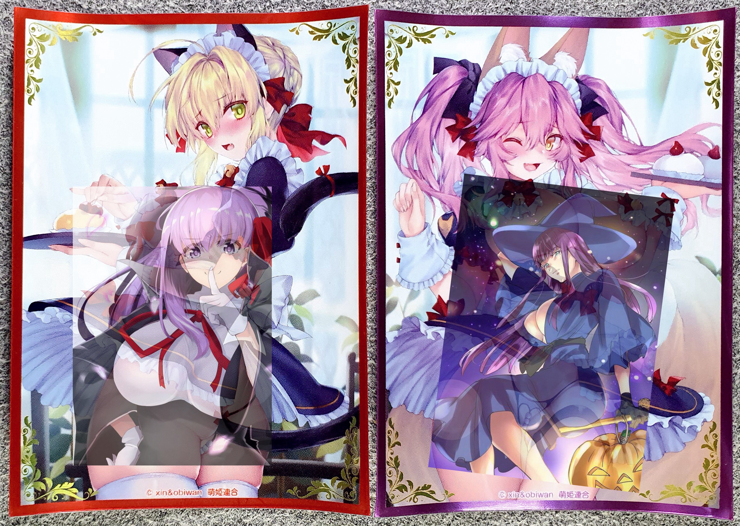 游戏王动漫妹套 FATE FGO SABER  玉藻前 会场限定 卡套 牌套 AW2