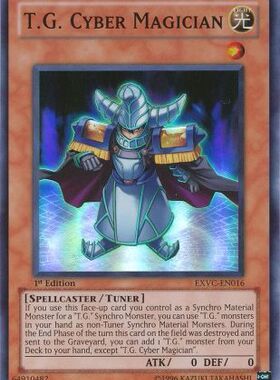 游戏王 美英一刷 EXVC-EN016 SR 科技属 电子化魔术师 B3A