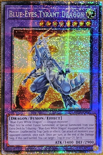 游戏王美英一刷MP25-EN042 STAR青眼暴君龙 rk1