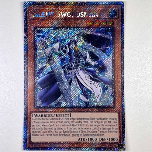 游戏王 美英一刷RA02-EN011 PSCR 沉默剑士