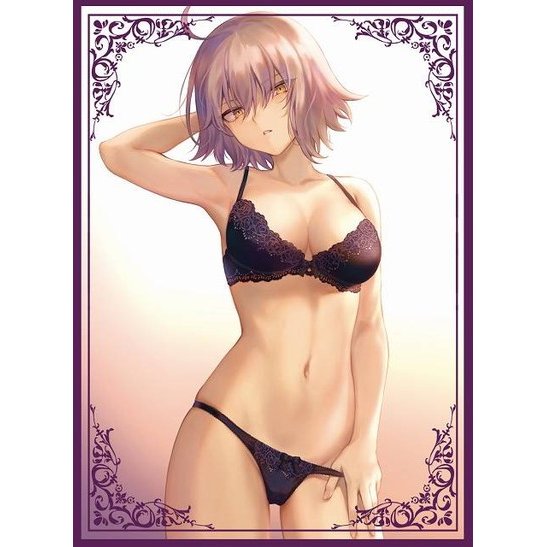 游戏王动漫妹套FATE FGO 黑 贞德 内衣 C96会场限定 卡套 牌套AF2