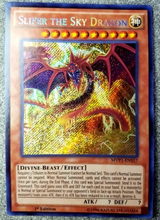 游戏王 美英一刷 电影包 MVP1-ENS57 SCR 欧西里斯的天空龙 I8B