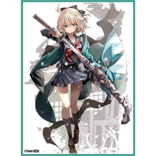 游戏王动漫妹套 FATE FGO 冲田 总司 会场限定 卡套 牌套  AE1