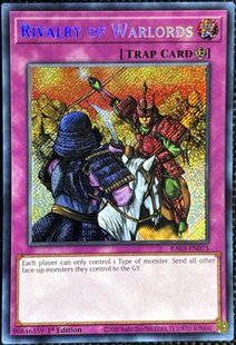 游戏王美英RA03-EN075 scr Rivalry of Warlords群雄割据 io2