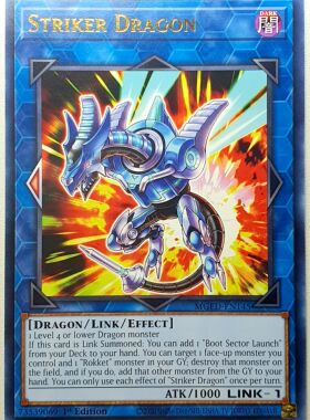 游戏王 美英一刷  MGED-EN145 金字R 主动撞针龙 J5A AJ3