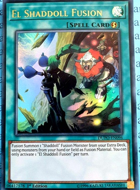 游戏王 美英一刷  DUPO-EN096 UR 与神之假身的接触 Q2B  N5B