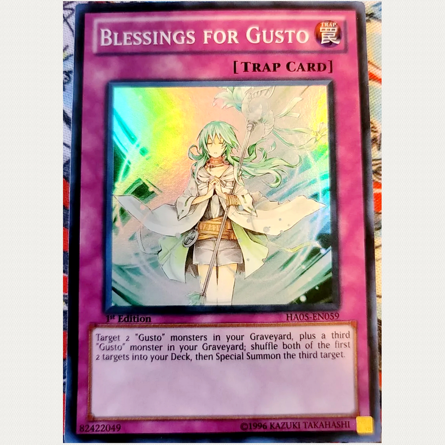 KONAMI闪卡BlessingsforGusto