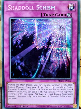 游戏王 美英一刷 MP21-EN152  SER  影依的伪典 G8A ni2